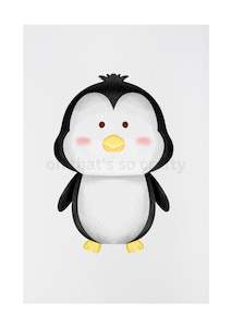 Wall Prints: Penguin Print
