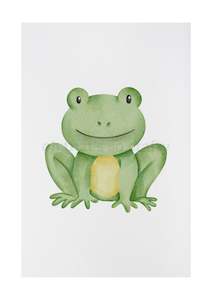 Wall Prints: Frog Print