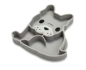 Melii Baby: Silicone Suction Plate - Bulldog