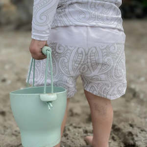 The Wolf Swim Shorts - Khaki