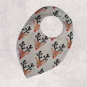 Bibs: Reindeer - Teardrop Bib