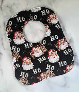 Ho Ho Ho Round Bib