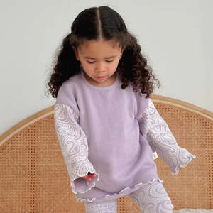 Clothing: The Wolf Knit Pullover - Lila