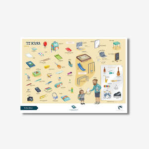 Te Reo Māori School A2 Poster