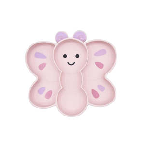Tableware: Silicone Suction Plate - Butterfly
