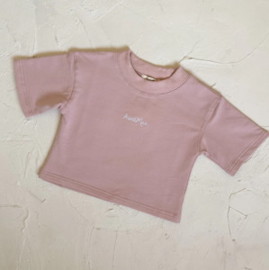 Sale: Boxy Tee - Blush