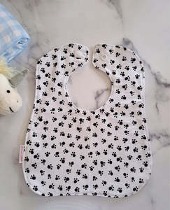 Paws Round Bib
