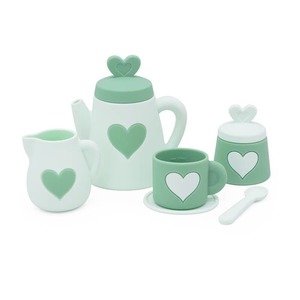 Green Silicone Tea Set