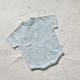 The Wolf Oversized Tee Romper - Sky