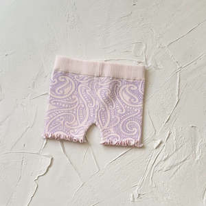 Clothing: The Wolf Knit Bike Shorts - Petal & Bloom