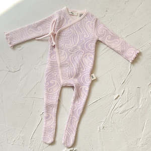 Clothing: The Wolf Ribbed knit Onesie - Petal & Bloom