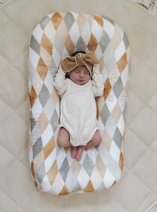 Harlequin Fitted Muslin Bassinet Sheet
