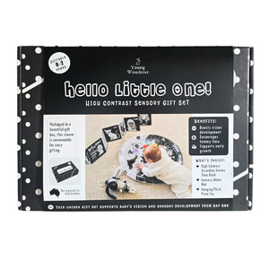 Pre Made Gift Boxes: Hello Little One High Contrast Baby Gift Set