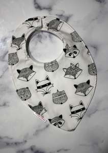 Bibs: Wood Friends - Teardrop Bib