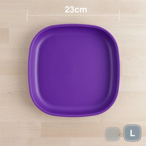 Tableware: Re-Play Large Flat Plate - Amethyst
