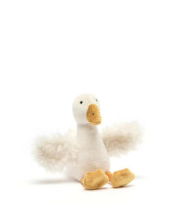Soft Toys: Snowy the Goose Rattle