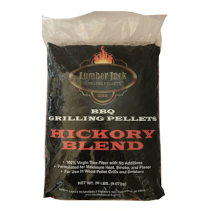 Wooden Pellets: Lumber Jack 'Hickory Blend' Wood BBQ Pellets
