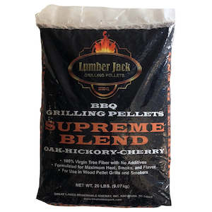 Wooden Pellets: Lumber Jack 'Supreme Blend' Wood BBQ Pellets