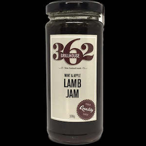 Condiments: 362 Grillhouse Mint & Apple Lamb Jam