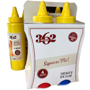 362 Grillhouse Squeeze Me Condiment 4 Pack Combo