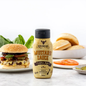 Condiments: Rum & Que Carolina Mustard Sauce