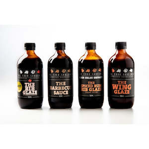 Nz Made Sauces: The Four Saucemen - Sauce/Glaze Combo Pack