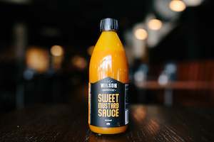 Nz Made Sauces: Wilson Barbecue Sweet Mustard Sauce