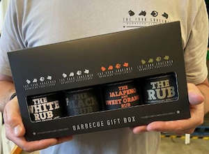 Christmas Gift Ideas: The Four Saucemen - The BBQ Gift Box Shakers - Essential Flavours