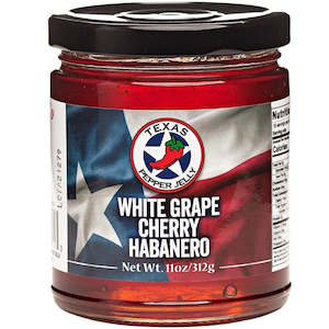 White Grape Cherry Habanero Pepper Jelly