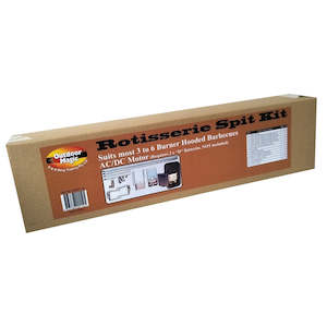 Rotisseries: Outdoor Magic AC/DC Battery Powered Rotisserie Kit