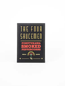 Rubs Seasonings: The Four Saucemen - Pohutukawa Smoked Peppercorns 70g