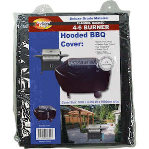 Outdoor Magic: Outdoor Magic Deluxe Hooded 4 - 5 Burner BBQ Cover