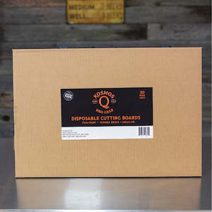 Kosmo's Q - Disposable Cutting Boards (Pack of 30)