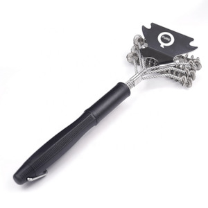 Bbq Tools Smashers Brushes: PureQ Juggernaut Grill Brush Bristle-less