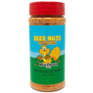Meat Church: DEEZ NUTS PECAN RUB (14 OZ) | MEAT CHURCH BBQ