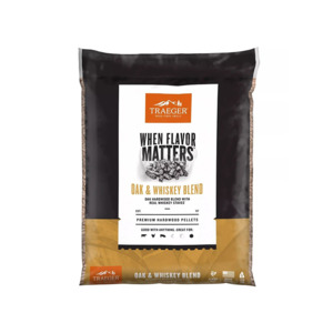 Wooden Pellets: Traeger Pellets - Oak & Whiskey Blend