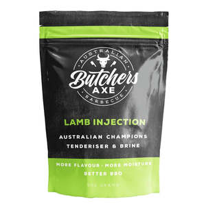 Brines: Butchers Axe BBQ Lamb Injection