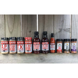 Combos For Web: Killer Hogs & Malcom's Complete Rub & Sauce Combo Pack