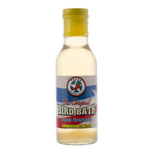 B 2025: Best Before Date Clearance - Texas Bird Bath - Peach & Cranberry