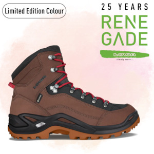 Renegade Mens Womens: Renegade GTX® Mid - Mahogany/Red
