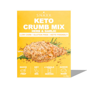 Snaxx: Herb & Garlic Crumb Mix - 4 Pack