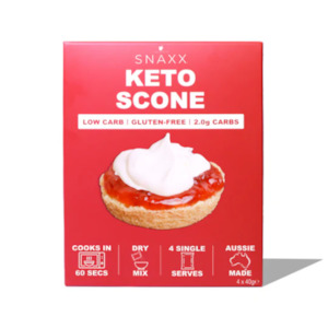 Snaxx: One Minute Scone- 4 Pack