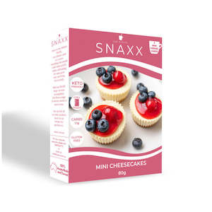 Snaxx: One Minute Mini Cheesecake- LEMON
