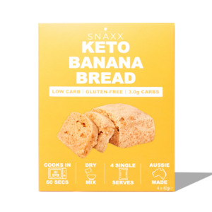 Snaxx: One Minute Banana Bread 4 Pack