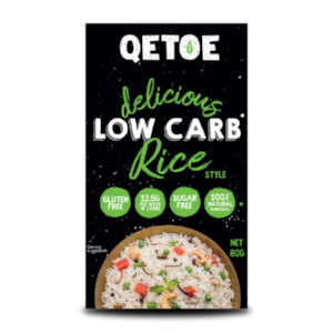 Pasta Alternative: Low Carb Rice Style - 80gm