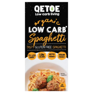 Pasta Alternative: Organic Low Carb Spaghetti - 200gm