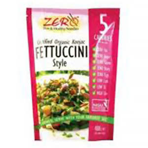 Pasta Alternative: Zero Slim & Healthy Fettuccine Organic Konjac Fettuccini | 400g