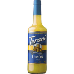 Toppings Syrups: Sugar Free Syrup Lemon 750ml