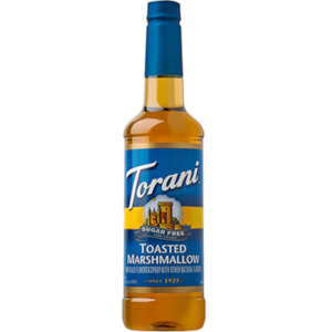 Toppings Syrups: Sugar Free Toasted Marshmallow Syrup 750ml