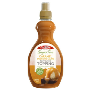 Sugar Free Caramel Dulce De Leche Topping 355ml
